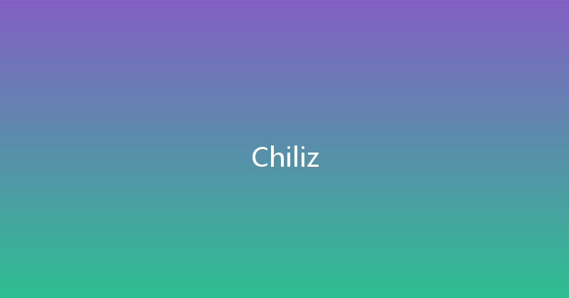 Chiliz 