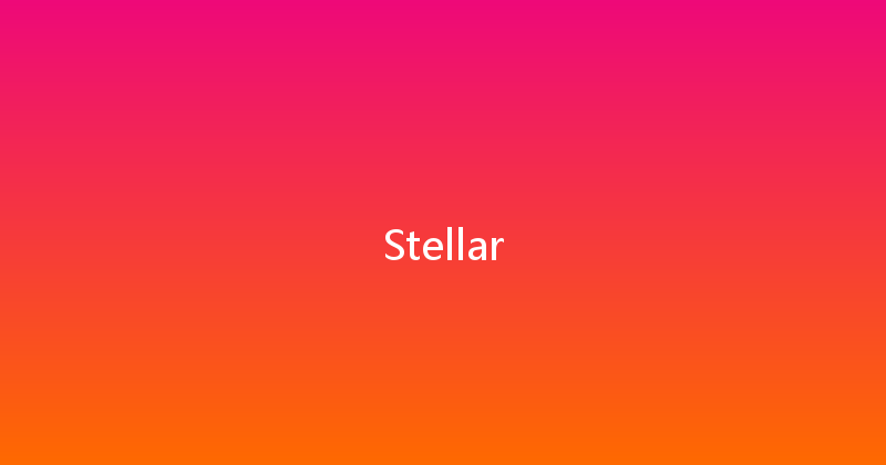 Stellar 