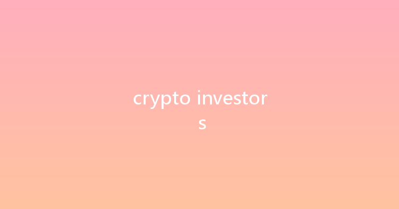 crypto investor s 