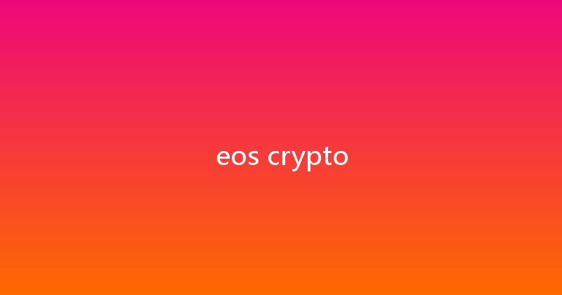 eos crypto 