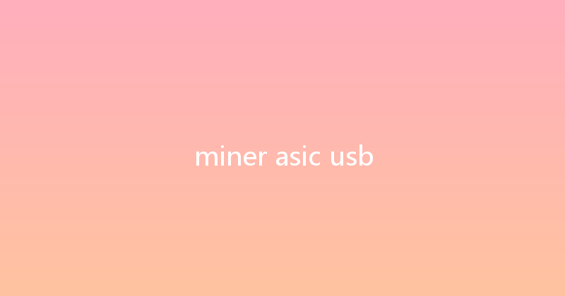 miner asic usb 